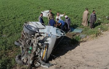 جانب من الحادث 