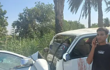 جانب من الحادث 