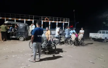 جانب من الحادث 