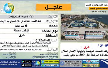 قطع المياه 