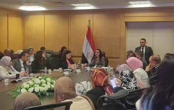 اجتماع وزيرة التضامن 