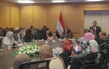 اجتماع وزيرة التضامن 