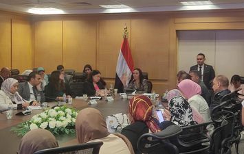 اجتماع وزيرة التضامن 
