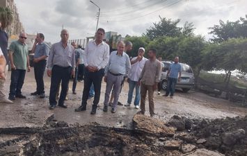 انفجار المياة