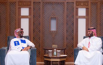 بن سلمان مع طحنون بن زايد