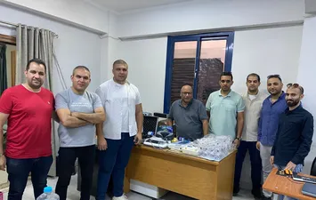 جانب من المضبوطات 