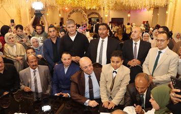 جانب من عقد القران 