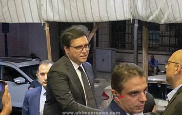 وزير الثقافة يؤدي واجب العزاء 