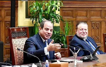 السيسي ومحافظ البنك المركزي