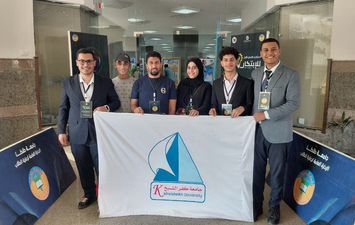 جامعة كفرالشيخ تحصد المركز الثاني في ريادة الأعمال بالملتقى الأول للابتكار المستدام بجامعة طنطا