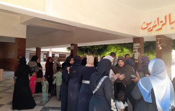 جانب من الانتخابات بالمنيا 