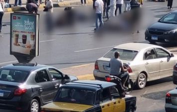 جانب من الحادث 