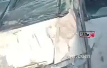 جانب من الحادث 