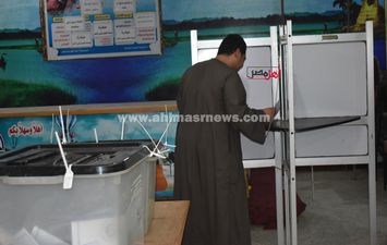 جانب من صناديق الاقتراع في ثاني أيام التصويت للشيوخ بسوهاج 