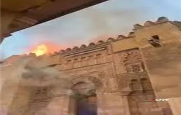 حريق مسجد قرطبة 