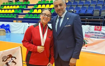 خديجة هاني، بطلة كرة السرعة 