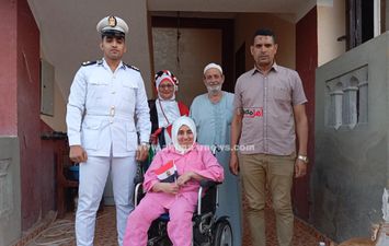 راندا فتاة ذوي الهمم تشارك في الانتخابات 