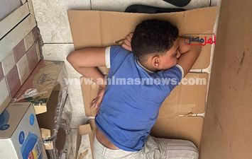 صورة عمار الصغير المجنى عليه من لص ببورسعيد 