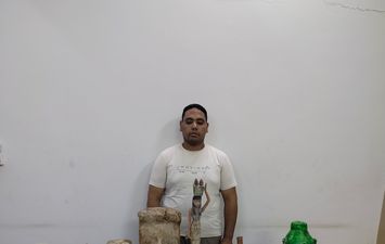 جانب من المضبوطات 