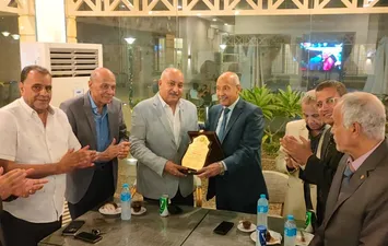 جانب من تكريم اللواء ايهاب مصطفى بنقابة المهندسين بالإسماعيلية 