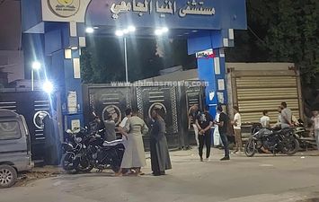 جانب من خروج الجثمان 