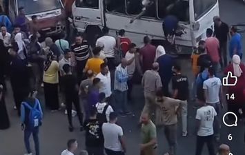 حادث محور المحمودية العوايد بالإسكندرية