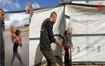 طفلي طريق رشيد بغزة