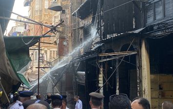وفاة سيدة و اصابة اثنين اثر اندلاع حريق بمنطقة الحميدى ببورسعيد