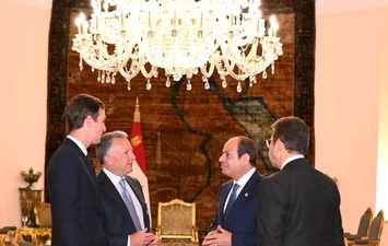لقاء الرئيس السيسي مع ويتكوف 