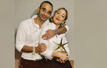 منة شلبي وأحمد الجنايني