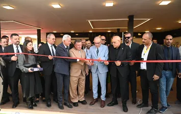 السفير التركى أثناء الافتتاح