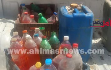 المضبوطات مع المواد البترولية 
