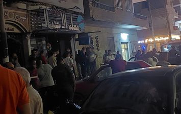 جانب من الحريق 