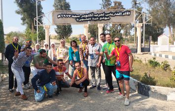 جانب من الحضور لمهرجان الإسماعيلية للفنون الشعبية