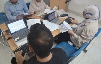جانب من القافلة الطبية 