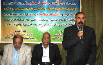 الدكتور حسن الطوخي خلال اللقاء 