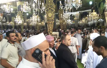 جنازة الدكتور أحمد عمر هاشم 