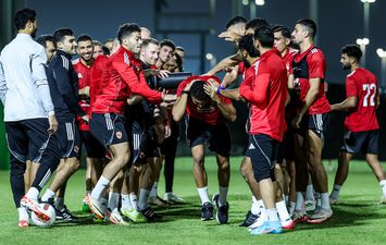 مران الأهلي استعدادًا لمباراة الزمالك 