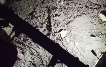 انهيار عقار بالإسكندرية 