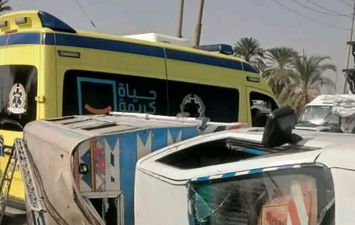 إنقلاب سيارة