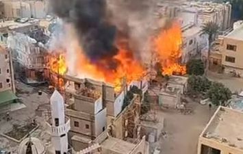 حريق ستوديو مصر 