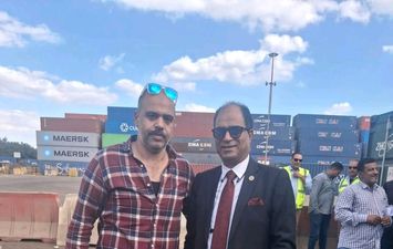  رجال الجمارك بميناء العين السخنة