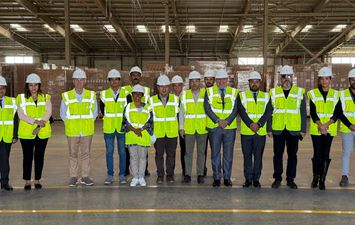 أثناء زيارة الوفد