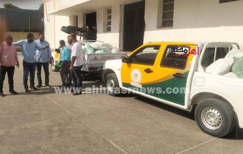 اثناء حملة التموين بقنا 