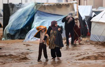 الأمطار في غزة