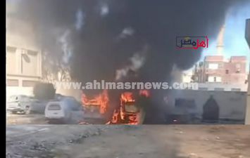 السيطرة علي حريق داخل مدرسة صناعية بمطروح 