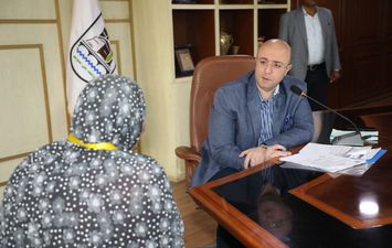 اللقاء الأسبوعى لمحافظ بنى سويف مع المواطنين 