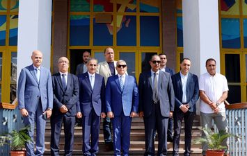 اللواء أكرم جلال يهنئ لجنة إدارة الدراويش الجديدة