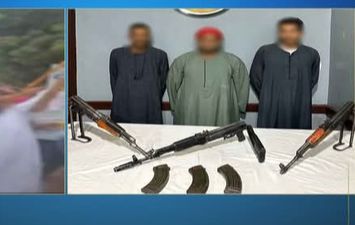 المتهمين بإطلاق أعيرة نارية بقنا 