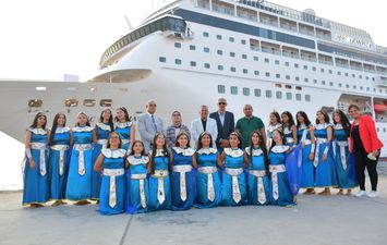  بورسعيد السياحي يستقبل السفينة السياحية &laquo;MSC Armonia&raquo; وعلى متنها 2700 سائح